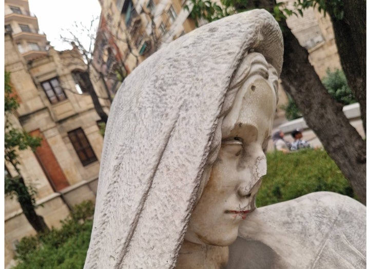 Estado original de la obra.